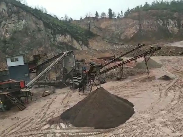 页岩甘肃张掖时产150吨冲击式制砂生产线